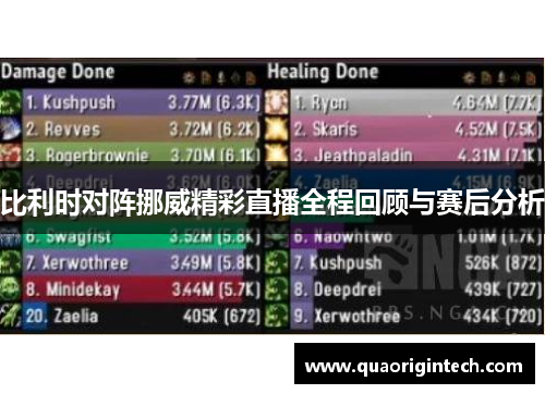 比利时对阵挪威精彩直播全程回顾与赛后分析
